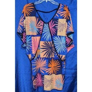 Trina Turk Women's Kimono Flutter Sleeve Mini Dress ~ Size P